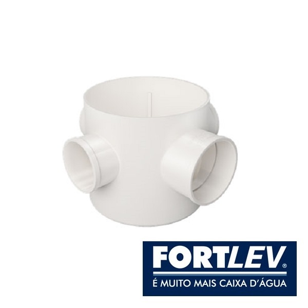 Corpo Caixa Sifonada 100x100x50  – FORTLEV